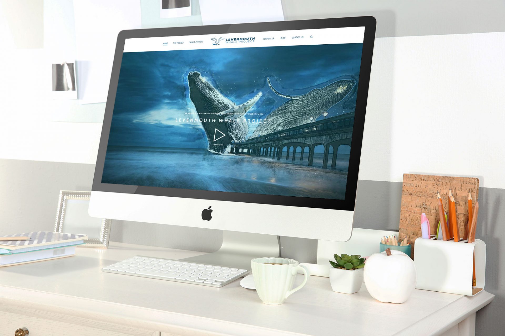 Levenmouth Whale Project - Web Development & Design